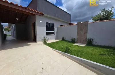 Casa térrea nova e moderna  - estância dos eucalipitos - peruíbe/sp