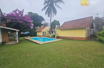 Casa térrea em dois lotes à 100 metros o mar - cidade nova peruíbe - peruíbe/sp