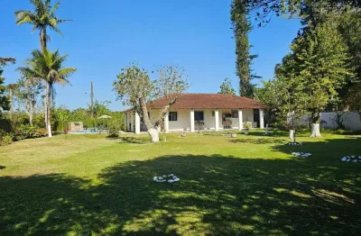 Exuberante chácara mobiliada com 3 dormitórios à venda, 1300 m² - chácaras tamoio - peruíbe/sp