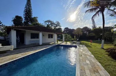 Exuberante chácara mobiliada com 3 dormitórios à venda, 1300 m² - chácaras tamoio - peruíbe/sp