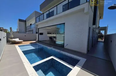 Sobrado com 4 suites à venda - condomínio flora rica - peruíbe/sp