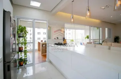 Apartamento de alto padrão à venda na mooca - 3 suítes e sacada gourmet