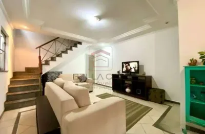 Sobrado a  venda na vila alpina com quintal e 3 quartos, 03 vagas