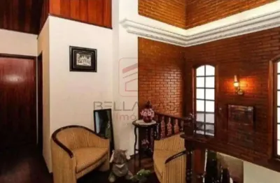 286 m² de área construída - sobrado mooca - 5 quartos, 2 suítes, 8 vagas de garagem, churrasqueira