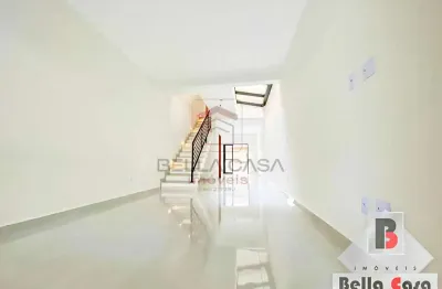 Sobrado novo na vila alpina, 3 dormitórios e 2 vagas a venda