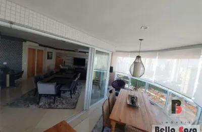 Apartamento alto padrão 202 m², 3 suítes, 4 vagas e lazer.