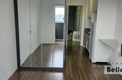 Apartamento/studio de 25m,  1 dormitório suite ,cozinha com sacada envidraçada