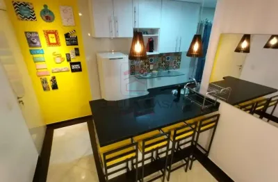 Apartamento venda - mobiliado - vila alpina -  2 dormitórios -varanda -  1 vaga - lazer
