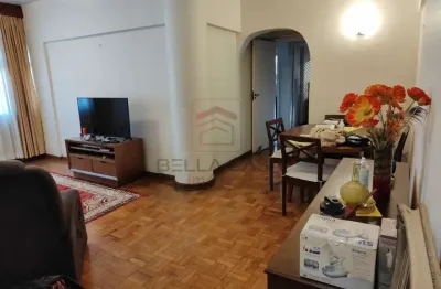 Apartamento locação  semi mobiliado - 100m - 3 dormitórios - 1 vaga