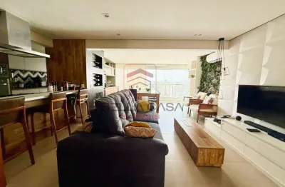 Apartamento a venda no bairro da mooca com 3 suítes e gourmet