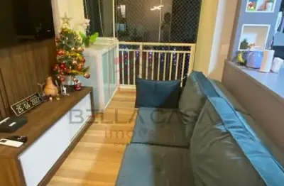 Apartamento no tatuapé, 02 quartos sendo 01 suíte e 01 vaga