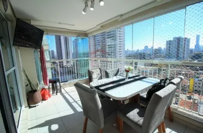 Apartamento a venda no bairro da mooca com varanda gourmet e 2 quartos