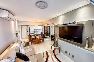 Apartamento a venda com 3 dormitórios - 1 suíte - 2 vagas - varanda gourmet  todo mobiliado