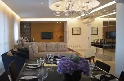 Apartamento de alto padrão no tatuapé 4 suites 4 vagas 227 m²