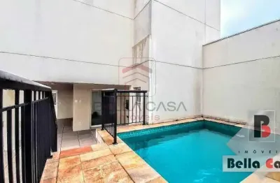 Cobertura penthouse com 4 dormitórios e 3 vagas, próximo ao metrô na vila prudente
