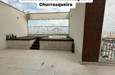 Cobertura duplex 246mts2 - 4 dorm+ 4 vagas - penha de frança