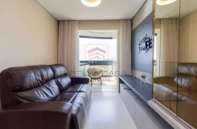 Apt no tatuapé - pq do piqueri - 73 m - porteira fechada - 3 dorm + 2 vagas