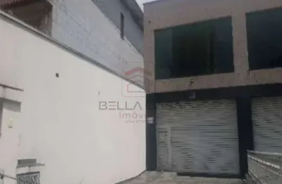 Loja para locação com 140m² ,70m² no térreo, mais o mezanino de 50m² novo 4 banheiros e 2 vagas