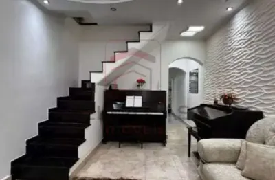 Sobrado com 3 dormitórios à venda, 270 m² por r$ 849.000,00 - vila tolstoi - são paulo/sp