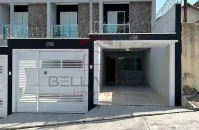 Sobrado novo na vila alpina 96m2, 03 quartos sendo 01 suíte e 02 vagas