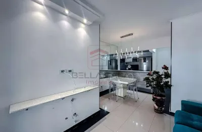 Apartamento mobiliado a venda com 3 quartos e varanda gourmet no bairro da mooca