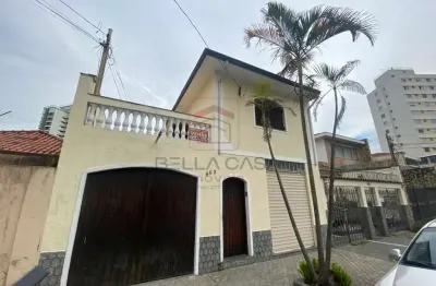 Casa Sobrado à Venda  Móoca | Terreno 256 m² | 2 Casas no Mesmo Terreno