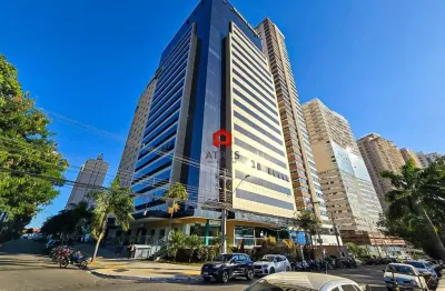 Sala comercial com 1 sala para alugar na avenida deputado jamel cecílio, 223, jardim goiás, goiânia por r$ 3.600