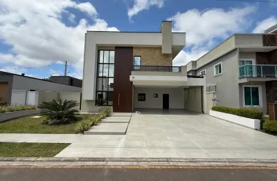 Sobrado de alto padrão para locação – condomínio residencial araucárias, vila são tiago – piraquara