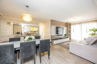 Apartamento totalmente mobiliado com 3 dorm; 2 vagas no água verde