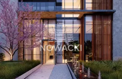 Edifício mainz - apartamento em fase de acabamento com 1 suíte e 3 vagas no batel