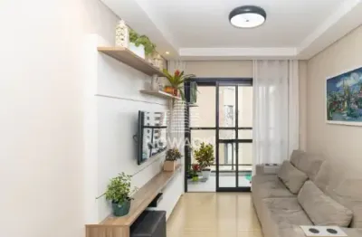 Lindo apartamento semi mobiliado com 2 dormitórios e 1 vaga no cristo rei