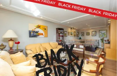 Apartamento explêndido, com 3 suítes, 233m2 e 4 vagas de garagem no mossunguê