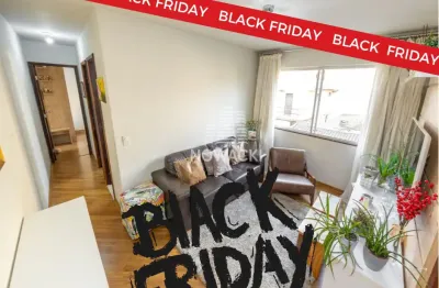 Excelente apartamento com 2 dormitórios e 1 vaga no cristo rei!