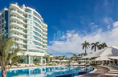 Oportunidade! Apartamento com vista mar, alto padrão no brava beach com 4 dormitórios e 4 vagas
