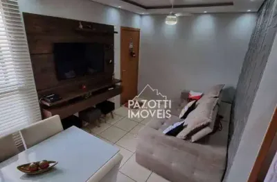 Apartamento com 2 dormitórios à venda, 43 m² por r$ 215.000,00 - residencial jequitibá - ribeirão preto/sp