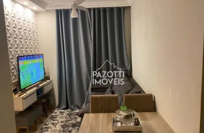 Apartamento com 1 dormitório à venda, 35 m² por r$ 210.000,00 - distrito de bonfim paulista - ribeirão preto/sp