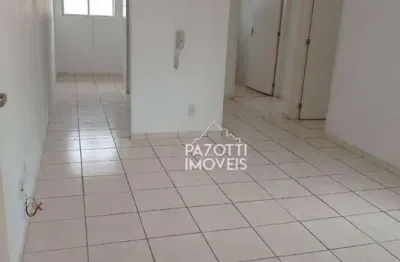 Apartamento com 2 dormitórios à venda, 48 m² por r$ 145.000,00 - quintino facci ii - ribeirão preto/sp