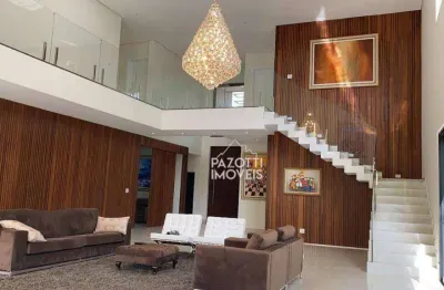 Casa com 4 dormitórios à venda, 540 m² por r$ 4.300.000,00 - condomínio guaporé - ribeirão preto/sp
