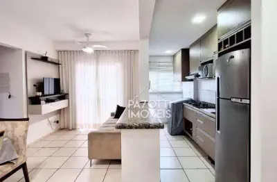 Apartamento com 2 dormitórios à venda, 47 m² por r$ 225.000,00 - residencial e comercial palmares - ribeirão preto/sp
