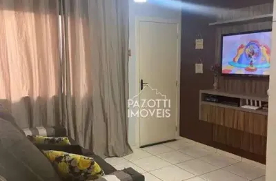 Apartamento com 2 dormitórios à venda, 45 m² por r$ 180.000,00 - recanto das palmeiras - ribeirão preto/sp