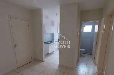 Apartamento com 2 dormitórios à venda, 41 m² por r$ 163.000,00 - parque dos pinus - ribeirão preto/sp