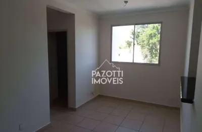 Apartamento com 2 dormitórios à venda, 49 m² por r$ 135.000,00 - parque são sebastião - ribeirão preto/sp