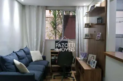 Apartamento com 2 dormitórios à venda, 57 m² por r$ 244.000,00 - jardim palma travassos - ribeirão preto/sp