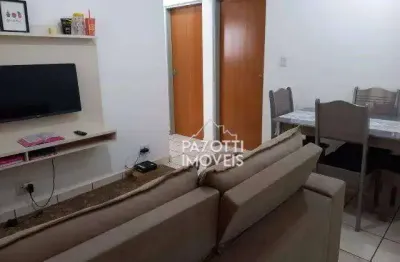 Apartamento com 2 dormitórios à venda, 47 m² por r$ 150.000,00 - jardim itaú - ribeirão preto/sp