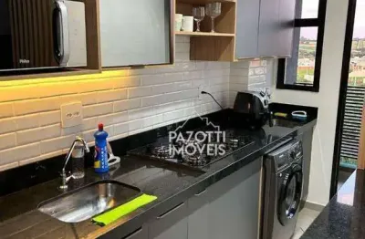Apartamento com 2 dormitórios à venda, 49 m² por r$ 425.000,00 - bonfim paulista - ribeirão preto/sp