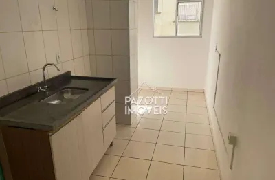 Apartamento com 2 dormitórios à venda, 48 m² por r$ 140.000,00 - quintino facci ii - ribeirão preto/sp