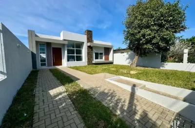 Casa nova com 2 dormitórios com excelente localização em tramandaí/rs
