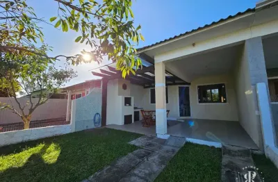 Oportunidade! casa geminada 2 quartos + suíte em nova tramandaí