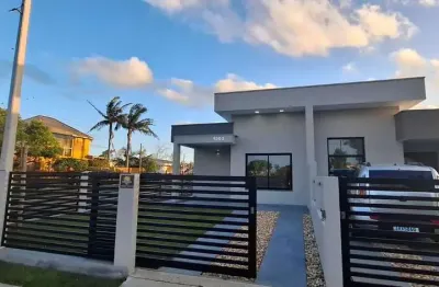 Casa com 2 quartos à venda na belo horizonte, 1363, nova tramandaí, tramandaí, 64 m2 por r$ 395.000