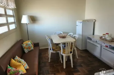 Apartamento 2 dormitórios, mobiliado, na beira mar de tramandaí/rs